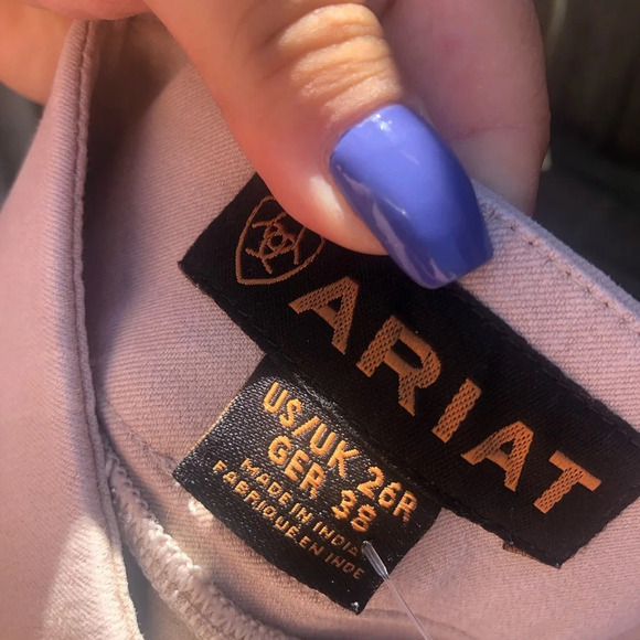 ARIAT BEIGE EQUESTRIAN RIDING PANTS - Picture 3 of 3